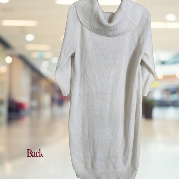 NY&CO Cowl Neck Sweater Dress Sz. XL - Picture 3 of 6